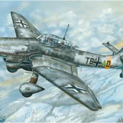 03217 | Trumpeter 1/32 Junkers Ju-87D Stuka Bomber Scaled Plastic Model Kit -Outlet Crafted Scale Store TRU 03217 10 1200x800 1