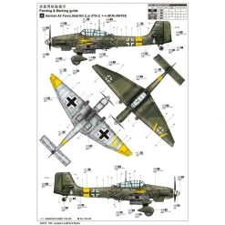 03218 | Trumpeter 1/32 Junkers Ju-87G-2 Stuka Bomber Scaled Plastic Model Kit -Outlet Crafted Scale Store TRU 03218 53 1200x800 1
