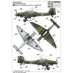 03218 | Trumpeter 1/32 Junkers Ju-87G-2 Stuka Bomber Scaled Plastic Model Kit -Outlet Crafted Scale Store TRU 03218 55 1200x800 1