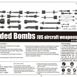 03304 | Trumpeter 1/32 US Aircraft Guided Weapons Set -Outlet Crafted Scale Store TRU 03304 55 1200x800 1