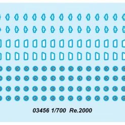 03456 | Trumpeter 1/700 Re.2000 Aircraft Sets (18Pcs) For Aircraft Carrier Scaled Plastic Model Kit -Outlet Crafted Scale Store TRU 03456 53 1200x800 1