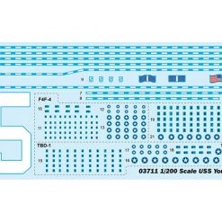 03711 | Trumpeter 1/200 USS York CV-5 Aircraft Carrier Plastic Model Kit -Outlet Crafted Scale Store TRU 03711 03 1200x800 1