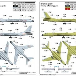 03930 | Trumpeter 1/144 Xian H-6K Strategic Bomber Scale Plastic Model Kit -Outlet Crafted Scale Store TRU 039301 02 1200x800 1