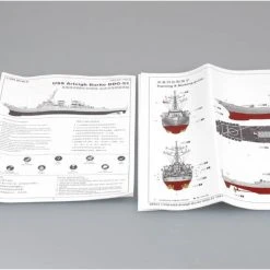 04523 | Trumpeter 1/350 USS Arleigh Burke DDG-51 Destroyer Plastic Model Kit