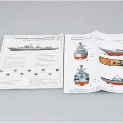 04531 | Trumpeter 1/350 Russian Udaloy II Admiral Chanbanenko Destroyer Plastic Model Kit -Outlet Crafted Scale Store TRU 04531 03 1200x800 1
