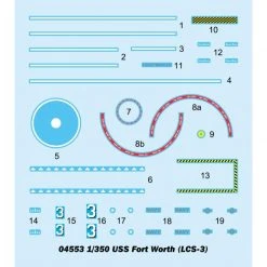 04553 | Trumpeter 1/350 USS Fort Worth LCS-3 Frigate Plastic Model Kit -Outlet Crafted Scale Store TRU 04553 56 1200x800 1
