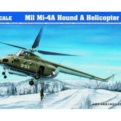 05101 | Trumpeter 1/35 Mil Mi-4A Hound A Helicopter Scaled Plastic Model Kit -Outlet Crafted Scale Store TRU 05101 51 1200x800 1