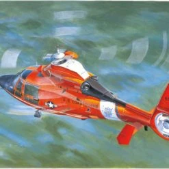 05107 | Trumpeter 1/35 US Coast Guard HH-65C Dolphin Helicopter Scaled Plastic Model Kit