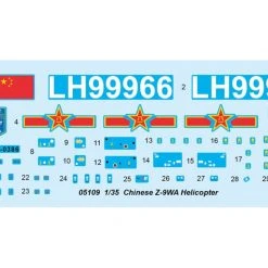 05109 | Trumpeter 1/35 Chinese Z-9WA Helicopter Scaled Plastic Model Kit -Outlet Crafted Scale Store TRU 05109 53 1200x800 1