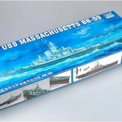 05306 | Trumpeter 1/350 USS Massachusetts BB-59 Battleship Plastic Model Kit -Outlet Crafted Scale Store TRU 05306 52 1200x800 1