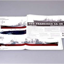 05310 | Trumpeter 1/350 USS San Francisco CA-38 1944 Heavy Cruiser Plastic Model Kit -Outlet Crafted Scale Store TRU 05310 53 1200x800 1