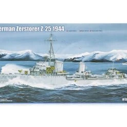05321 | Trumpeter 1/350 German Zerstorer Z-25 1944 Destroyer Plastic Mod Kit
