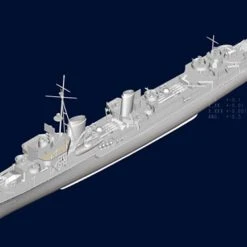 05321 | Trumpeter 1/350 German Zerstorer Z-25 1944 Destroyer Plastic Mod Kit -Outlet Crafted Scale Store TRU 05321 58 1200x800 1