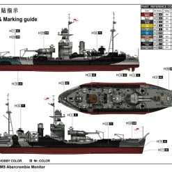 05336 | Trumpeter 1/350 HMS Abercrombie Monitor Battleship Plastic Model Kit -Outlet Crafted Scale Store TRU 05336 54 1200x800 1