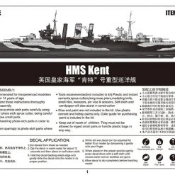 05352 | Trumpeter 1/350 HMS Kent Frigate Plastic Model Kit -Outlet Crafted Scale Store TRU 05352 08 1200x800 1