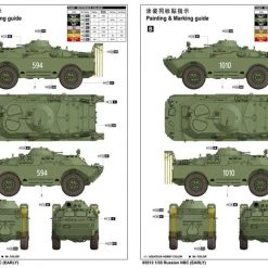 05513 | Trumpeter 1/35 Russian NBC (Early Version) Armoured Car Scaled Plastic Model Kit -Outlet Crafted Scale Store TRU 05513 54 1200x800 1
