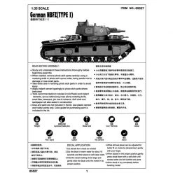 05527 | Trumpeter 1/35 German NBFZ (Type 1) Heavy Tank Scaled Plastic Model Kit -Outlet Crafted Scale Store TRU 05527 04 1200x800 1