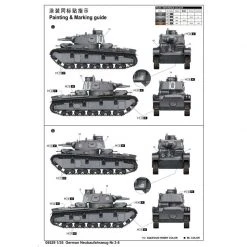 05529 | Trumpeter 1/35 German Neubaufahrzeug Nr.3-5 Tank Scaled Plastic Model Kit -Outlet Crafted Scale Store TRU 05529 55 1200x800 1