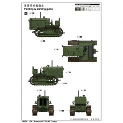 05538 | Trumpeter 1/35 Russian ChTZ S-65 Artillery Tractor Scaled Plastic Model Kit -Outlet Crafted Scale Store TRU 05538 56 1200x800 1