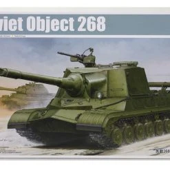05544 | Trumpeter 1/35 Soviet Object 268 Prototype Tank Destroyer Scaled Plastic Model Kit