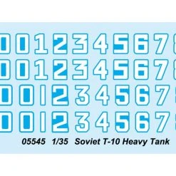 05545 | Trumpeter 1/35 Soviet T-10 Heavy Tank Scaled Plastic Model Kit -Outlet Crafted Scale Store TRU 05545 65 1200x800 1