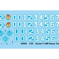 05546 | Trumpeter 1/35 Soviet T-10M Heavy Tank Scaled Plastic Model Kit -Outlet Crafted Scale Store TRU 05546 52 1200x800 1