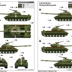 05546 | Trumpeter 1/35 Soviet T-10M Heavy Tank Scaled Plastic Model Kit -Outlet Crafted Scale Store TRU 05546 54 1200x800 1