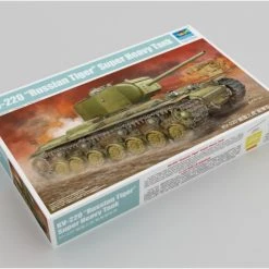 05553 | Trumpeter 1/35 Russian Tiger KV-220 Super Heavy Tank Vehicle Scaled Plastic Model Kit -Outlet Crafted Scale Store TRU 05553 66 1200x800 1