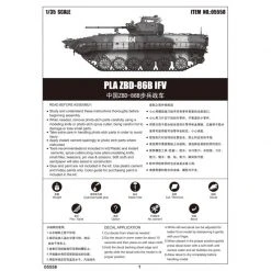 05558 | Trumpeter 1/35 PLA ZBD-86B Infantry Fighting Tank Scaled Plastic Model Kit -Outlet Crafted Scale Store TRU 05558 52 1200x800 1
