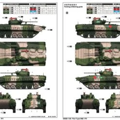 05558 | Trumpeter 1/35 PLA ZBD-86B Infantry Fighting Tank Scaled Plastic Model Kit -Outlet Crafted Scale Store TRU 05558 61 1200x800 1