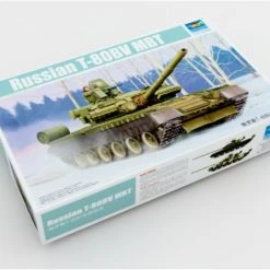 05566 | Trumpeter 1/35 Russian T-80BV Main Battle Tank Scaled Plastic Model Kit -Outlet Crafted Scale Store TRU 05566 53 1200x800 1