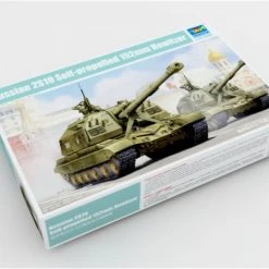 05574 | Trumpeter 1/35 Russian 2S19 152mm Self-Propelled Gun Scaled Plastic Model Kit -Outlet Crafted Scale Store TRU 05574 52 1200x800 1