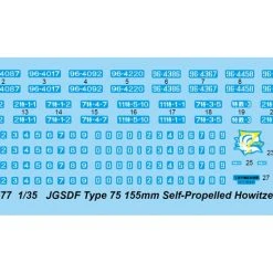 05577 | Trumpeter 1/35 JGSDF Type 75 155mm Self-Propelled Gun Scaled Plastic Model Kit -Outlet Crafted Scale Store TRU 05577 61 1200x800 1