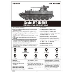 05580 | Trumpeter 1/35 Soviet MT-LB 6MB Tank Scaled Plastic Model Kit -Outlet Crafted Scale Store TRU 05580 55 1200x800 1