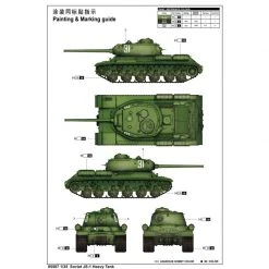 05587 | Trumpeter 1/35 Soviet JS-1 Heavy Tank Scaled Plastic Model Kit -Outlet Crafted Scale Store TRU 05587 54 1200x800 1