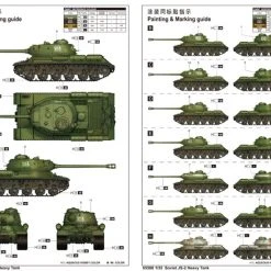 05588 | Trumpeter 1/35 Soviet JS-2 Heavy Tank Scaled Plastic Model Kit -Outlet Crafted Scale Store TRU 05588 55 1200x800 1