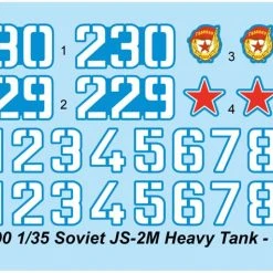 05590 | Trumpeter 1/35 Soviet JS-2M Heavy Tank Scaled Plastic Model Kit -Outlet Crafted Scale Store TRU 05590 53 1200x800 1