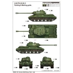 05590 | Trumpeter 1/35 Soviet JS-2M Heavy Tank Scaled Plastic Model Kit -Outlet Crafted Scale Store TRU 05590 61 1200x800 1