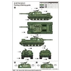 05591 | Trumpeter 1/35 Soviet JSU-152K Self-Propelled Gun Scaled Plastic Model Kit -Outlet Crafted Scale Store TRU 05591 66 1200x800 1