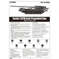 05592 | Trumpeter 1/35 Soviet 2S7m Self-Propelled Gun Scaled Plastic Model Kit -Outlet Crafted Scale Store TRU 05592 55 1200x800 1