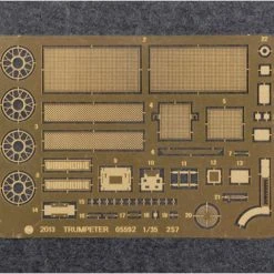 05592 | Trumpeter 1/35 Soviet 2S7m Self-Propelled Gun Scaled Plastic Model Kit -Outlet Crafted Scale Store TRU 05592 60 1200x800 1