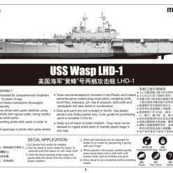 05611 | Trumpeter 1/350 USS Wasp LHD-1 Aircraft Carrier Plastic Model Kit -Outlet Crafted Scale Store TRU 05611 63 1200x800 1