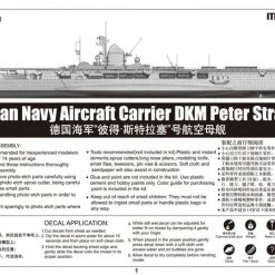 05628 | Trumpeter 1/350 German DKM Peter Strasser Aircraft Carrier Plastic Model Kit -Outlet Crafted Scale Store TRU 05628 60 1200x800 1