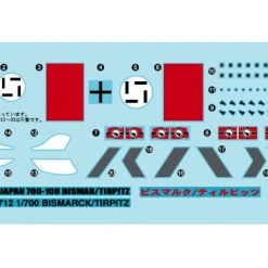 05711 | Trumpeter 1/700 German Bismarck 1941 Battleship Plastic Model Kit -Outlet Crafted Scale Store TRU 05711 53 1200x800 1