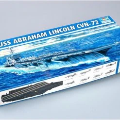 05732 | Trumpeter 1/700 USS Abraham Lincoln CVN-72 Aircraft Carrier Plastic Model Kit -Outlet Crafted Scale Store TRU 05732 09 1200x800 1