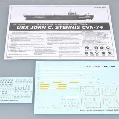 05733 | Trumpeter 1/700 USS John C. Stennis CVN-74 Aircraft Carrier Plastic Model Kit -Outlet Crafted Scale Store TRU 05733 03 1200x800 1
