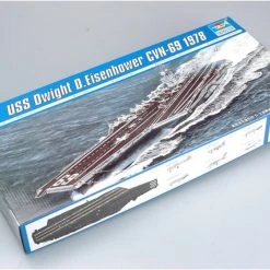 05753 | Trumpeter 1/700 USS Dwight D. Eisenhower CVN-69 1978 Aircraft Carrier Plastic Model Kit -Outlet Crafted Scale Store TRU 05753 03 1200x800 1