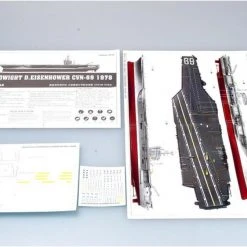 05753 | Trumpeter 1/700 USS Dwight D. Eisenhower CVN-69 1978 Aircraft Carrier Plastic Model Kit -Outlet Crafted Scale Store TRU 05753 04 1200x800 1