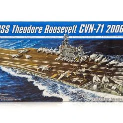 05754 | Trumpeter 1/700 USS Theodore Roosevelt CVN-71 2006 Aircraft Carrier Scaled Plastic Model Kit