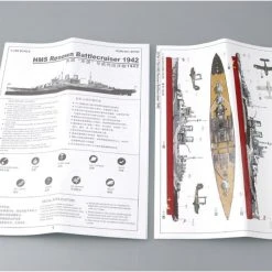 05764 | Trumpeter 1/700 HMS Renown 1942 Battle Cruiser Plastic Model Kit -Outlet Crafted Scale Store TRU 05764 57 1200x800 1